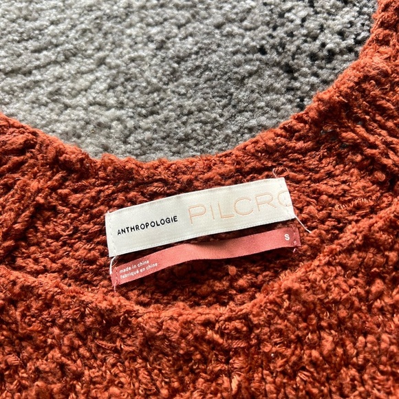 Anthropologie Pilcro Devenne Pointelle Pullover Sweater - Picture 5 of 7